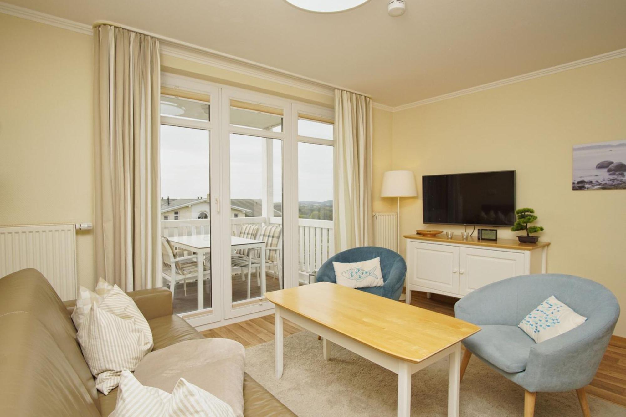 Mit Meerblick Und Balkon, Gratis Nutzung Vom Ahoi Erlebnisbad Und Sauna In Sellin - Meeresblick Fewo 38 Goehren  Extérieur photo